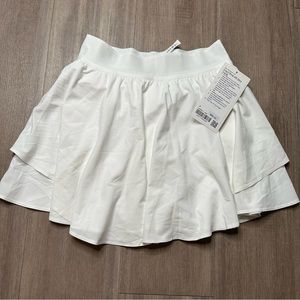 Lululemon Court Rival High-Rise Skirt *Long - White